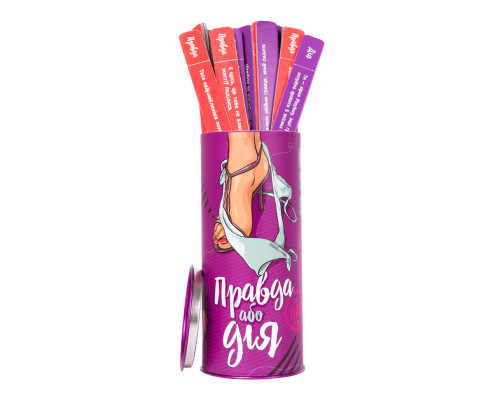 Настільна гра "Правда або Дія: для Пар" Fun Games Shop FGS18-UKR Укр