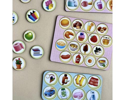 Деревянная настольная игра "Съедобное-несъедобное" Ubumblebees (ПСФ091) PSF091 сортер-комодик