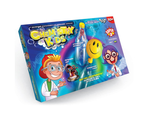 Дитячий набір для проведення дослідів CHEMISTRY KIDS CHK-02  CHK-02-01U