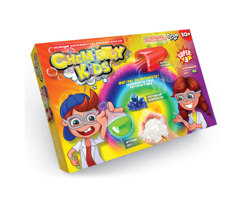 Дитячий набір для проведення дослідів CHEMISTRY KIDS CHK-02  CHK-02-03U