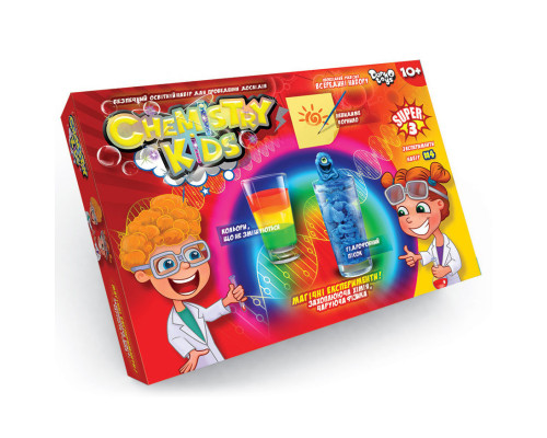 Дитячий набір для проведення дослідів CHEMISTRY KIDS CHK-02  CHK-02-04U