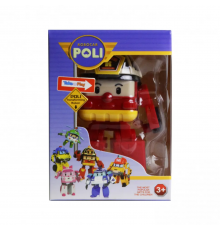 Іграшковий трансформер Робокар Полі 83168 робот + машинка  Червоний