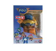 Игрушечный трансформер Робокар Поли 83168 робот+машинка Желтый