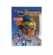 Іграшковий трансформер Робокар Полі 83168 робот + машинка  Жовтий