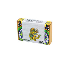 Фигурный деревянный пазл A3 "Трицератопс" PuzA3-00903, 130 элементов