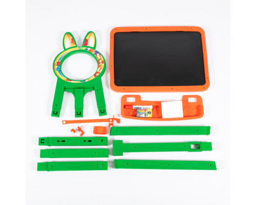 Розвиваюча дошка для малювання магнітна 013777/3 оранжево-зелена