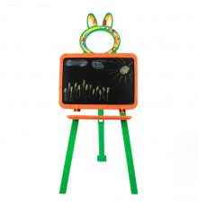 Розвиваюча дошка для малювання магнітна 013777/3 оранжево-зелена