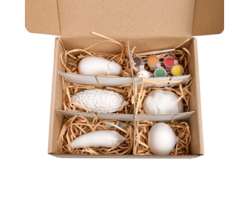 Набір для творчості Гіпсові розмальовки "Розфарбуй овочі" 31000