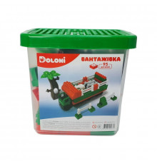 Конструктор "Вантажівка" 013888/10 в пластиковому боксі, 95 деталей