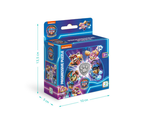 Пазл дитячий "Paw Patrol. Могутні герої" 200470, 24 елементи