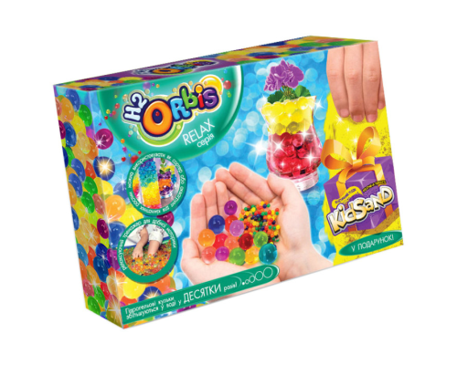 Набір креативної творчості "RELAX BOX" RLX-01-01U, H2Orbis  Жовтий