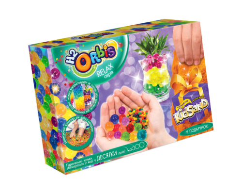 Набір креативної творчості "RELAX BOX" RLX-01-01U, H2Orbis  Помаранчевий