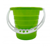 Детское ведро для песочницы "Среднее" S0009(Green) зеленый 14 см