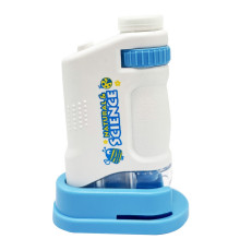 Дитяча іграшка "Мікроскоп" 3108B(Blue) щипці, скло в комплекті