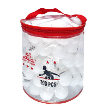 М'ячі для настільного тенісу MS 2201-1(White) 100 штук, 40 мм