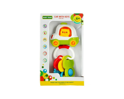 Дитяча музична іграшка "Машинка з ключиками" 8657