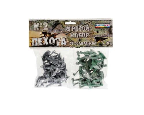 Дитячий набір солдатиків "Піхота" №2 1-041