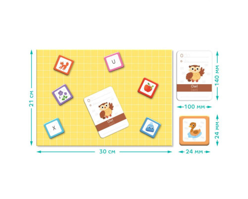 Розвиваюча магнітна гра "Англійська Азбука" DoDo 200214