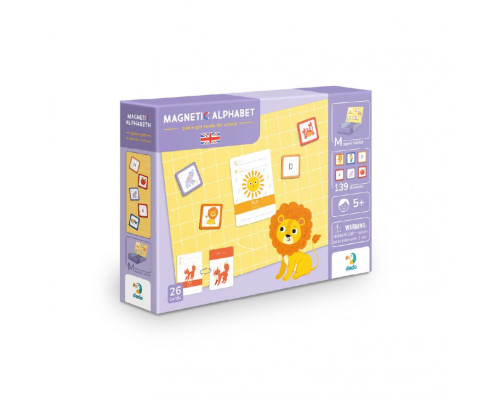 Розвиваюча магнітна гра "Англійська Азбука" DoDo 200214