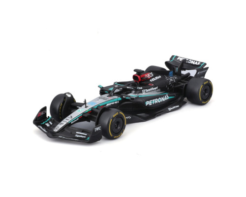 Коллекционная автомодель Mercedes-AMG F1 W15 Performance (2024) Bburago 18-38208, 1:43 масштаб