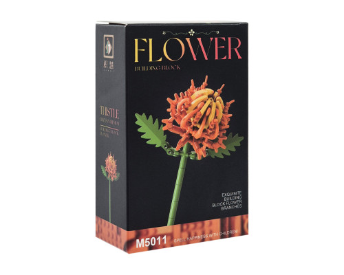 Конструктор дитячий Flower M5026-11 елементи для створення стебла та пелюсток