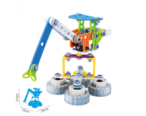 Конструктор Build&Play "Портовий кран" HANYE J-7701, 92 елементи