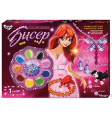 Набір бісеру ВЕЛ 2695DT для дівчаток  Червоний