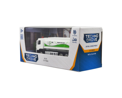Автомодель игровая VOLVO ГАЗОВОЗ UPG TechnoDrive 250301, 11 см