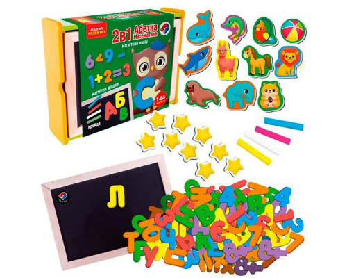 Игра настольная "Магнитный развивающий набор с доской" VT5411-17