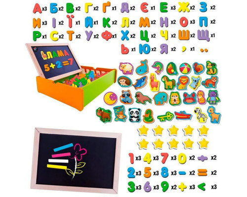 Игра настольная "Магнитный развивающий набор с доской" VT5411-17