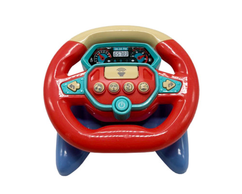 Дитячий ігровий Автотренажер HJ-9016(Blue) звуки машини