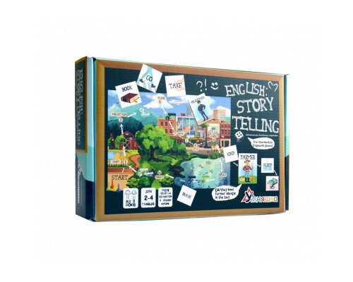 Гра навчальна настільна «English storytelling» 2101 Pre-Intermediate (A2)