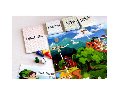 Гра навчальна настільна «English storytelling» 2101 Pre-Intermediate (A2)