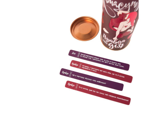 Настільна гра "Правда або Дія: Камасутра" Fun Games Shop FGS19-UKR Укр