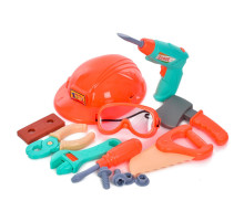 Ігровий набір інструментів "Tool Set" H3006-3 шуруповерт, окуляри, каска