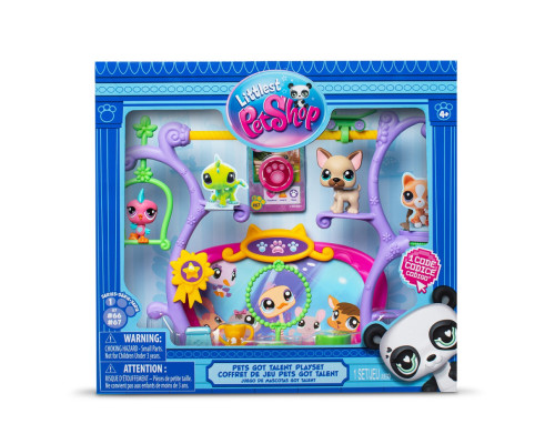 Игровой набор "Шоу Талантов" Littlest Pet Shop 00558 сцена, 2 фигурки, аксессуары