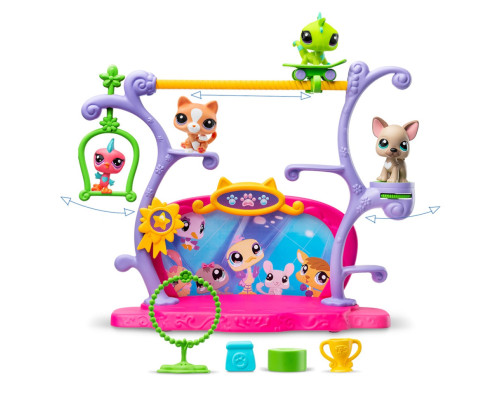 Игровой набор "Шоу Талантов" Littlest Pet Shop 00558 сцена, 2 фигурки, аксессуары