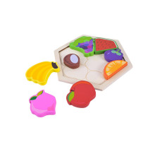 Детский деревянный пазл вкладыш "Фрукты" C9441-4