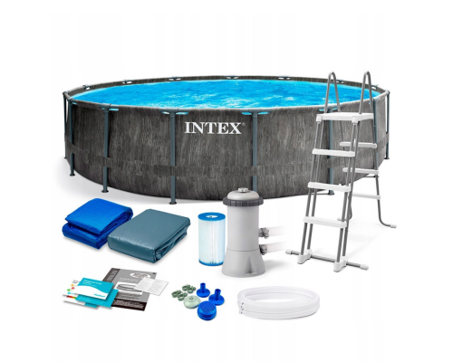 Каркасний басейн Intex 26744 (549-122см), 24311 л