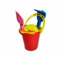 Пісочний набір "Середній" Mtoys S0005 Червоний