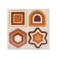 Дерев'яна іграшка Геометрика MD 0743C, розмір 22,5х22,5 см