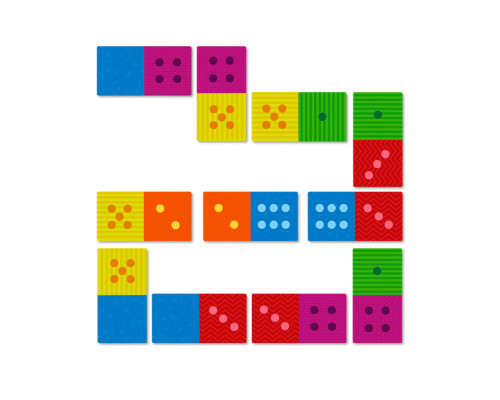 Настольная игра Домино Классическое DoDo 300225, 28 карточек