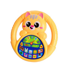 Інтерактивна іграшка кермо "Мандрівничок: Ферма" M 6305, 18 см, українська