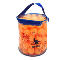 Мячи для настольного тенниса MS 2201-1(Orange) 100 штук, 40 мм