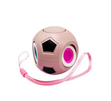 Детская игрушка-антистресс "Футбольный мяч" BK168-27(Cream) с петелькой