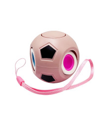 Детская игрушка-антистресс "Футбольный мяч" BK168-27(Cream) с петелькой