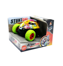 Детская трюковая машинка FL-20610C(Green) инерционная, 11 см, оборот на 360°