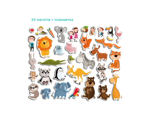 Розвиваюча магнітна гра "Зоопарк" DoDo 200207