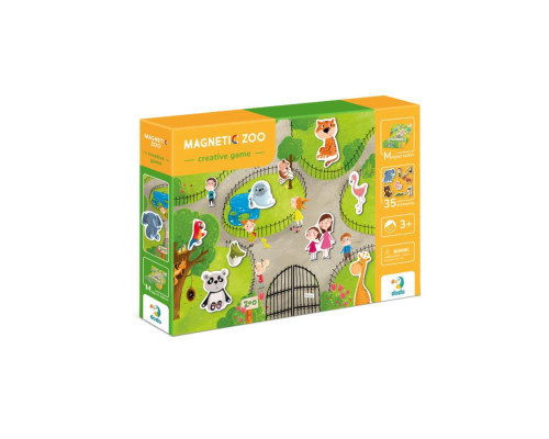 Розвиваюча магнітна гра "Зоопарк" DoDo 200207