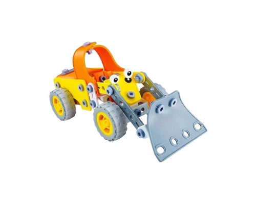 Конструктор дитячий Build&Play "Бульдозер" Keedo J-108A, 116 елементів